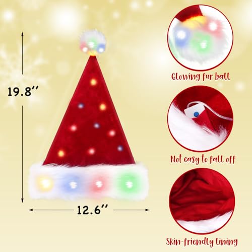 Christmas Hat LED Light 